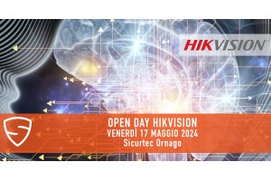 OPENDAY HIKVISION, prenota il tuo appuntamento in filiale a Ornago